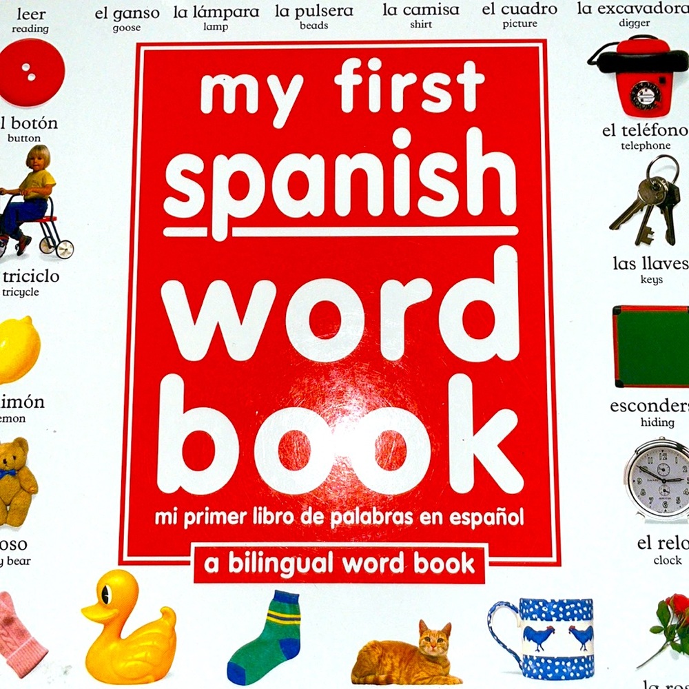 Spanish Word Book with images